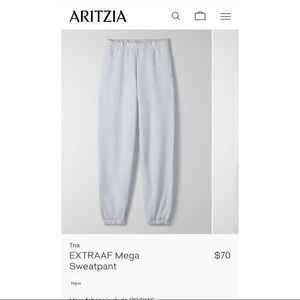 ARITZIA / TNA sweatpants
